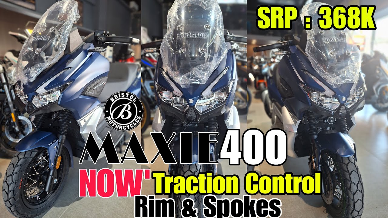 2024 New Maxie 400 TCS - Updated Model Specs and Features alamin mo Price & Installment