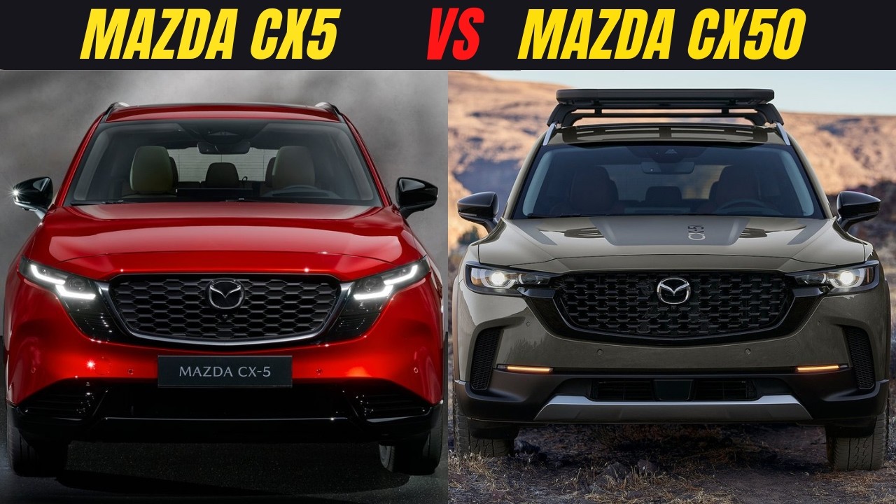Полное сравнение новых Mazda CX-5 и CX-50 2026 года: какой внедорожник победит?