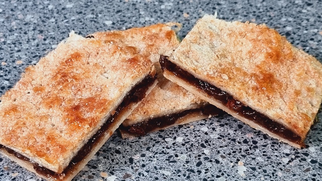 Puff Mincemeat Slice how to recipe | Based on Puff Pastry