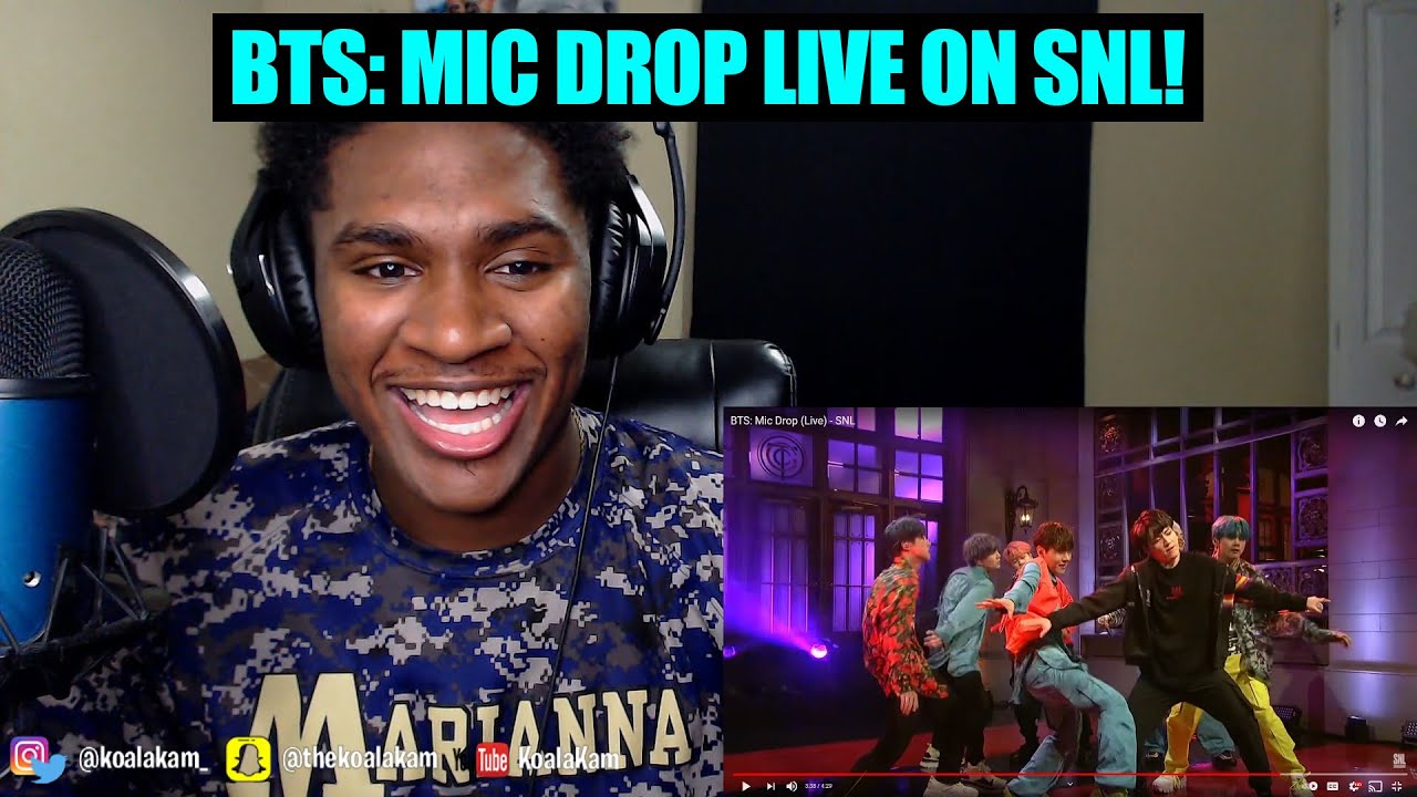 the most COORDINATED dance group!? BTS: Mic Drop (Live) - SNL | REACTION