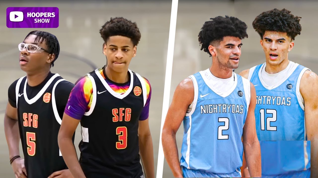 Брайс Джеймс и Киян Энтони одержали победу над Boozer Twins на Nike EYBL 🔥
