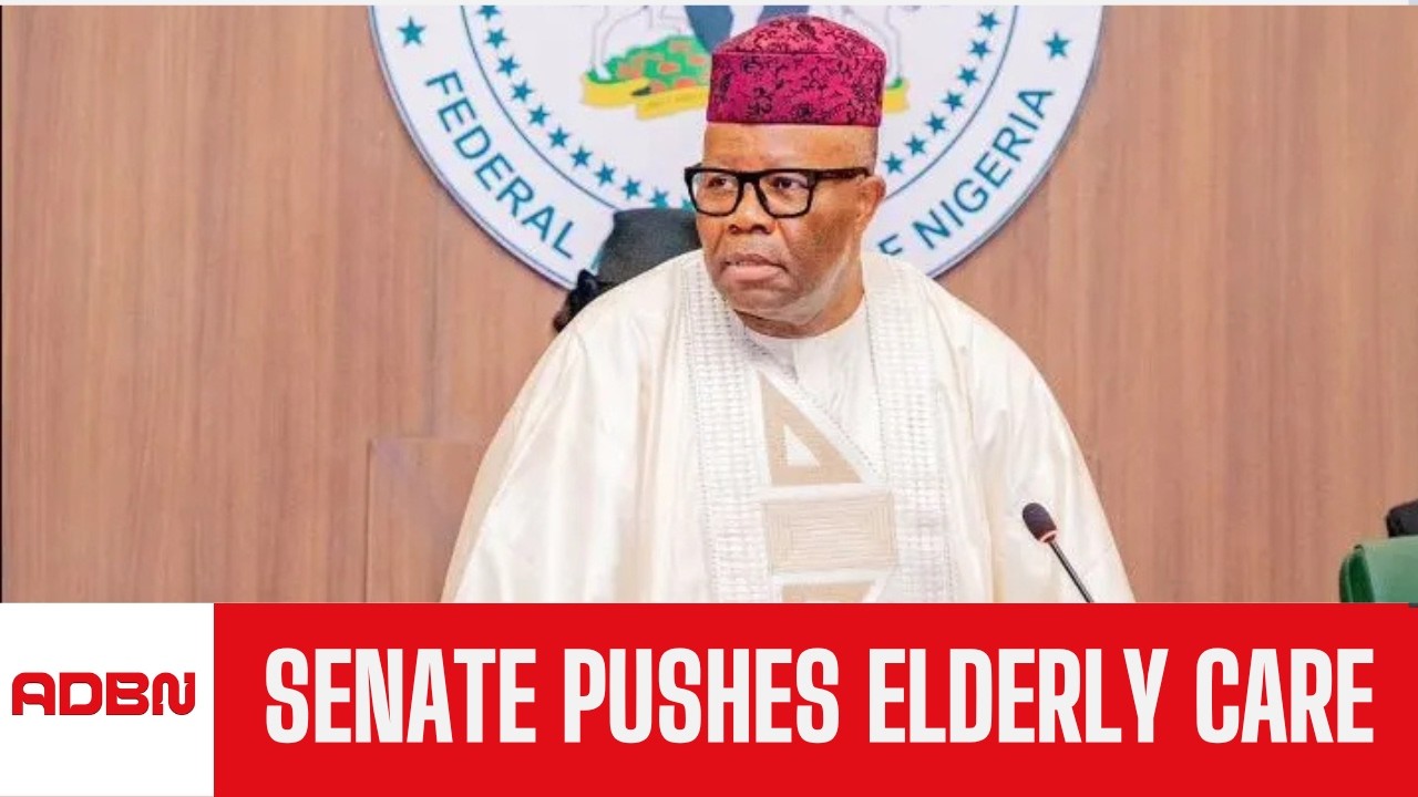 Senate President Pledges Legislative Support For Improved Elderly Welfare
