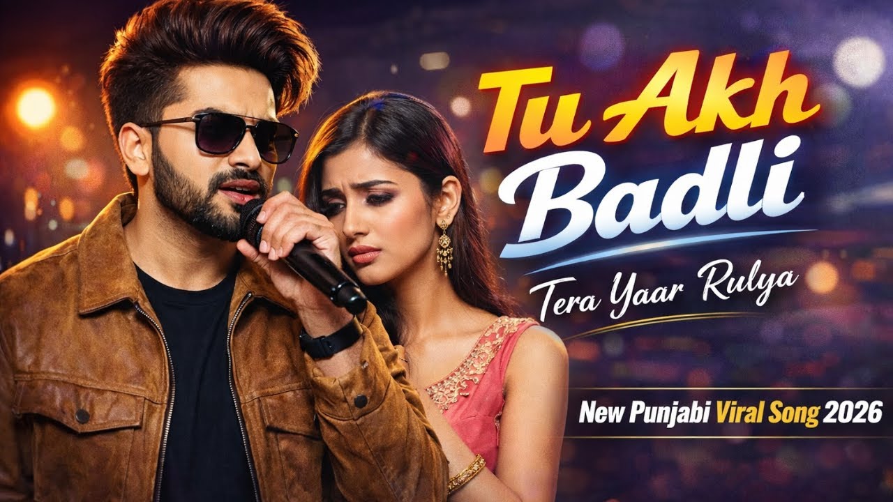 tu akh badli tera yaar rulaya|new Tiktok viral song|new saraki song 2026|tu akhe badli