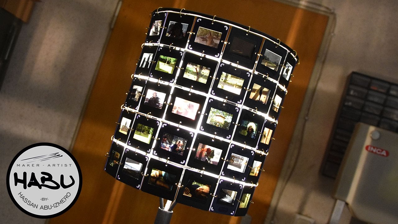 DIY \\ Design slides lamp