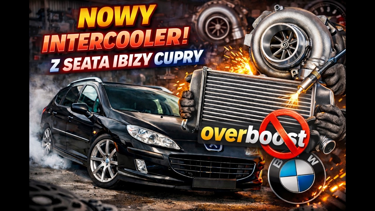 Stage 2 dla 1.6 HDi - Intercooler z CUPRY i przeróbka turbo!