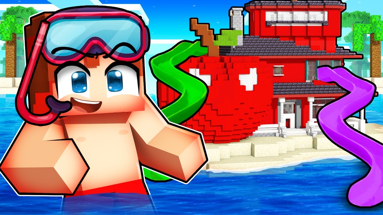 J'ai construit une Maison flottante sur Minecraft !