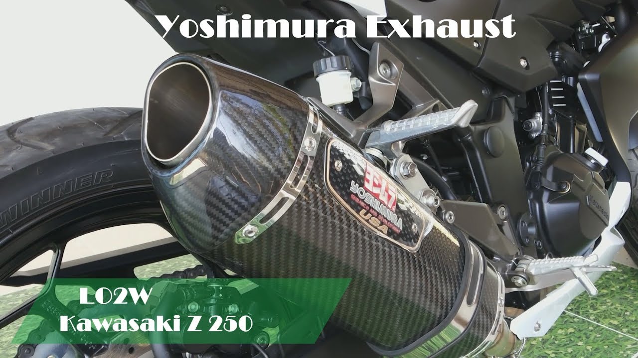 Top 7 Full Exhaust Sound Kawasaki Z250 / Akrapovic, Yoshimura, Arrow, LeoVince, IXIL, SC-Project