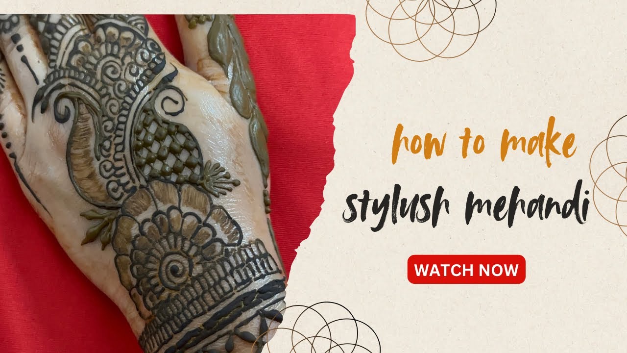 Rajasthani Back hand Stylish Mehandi