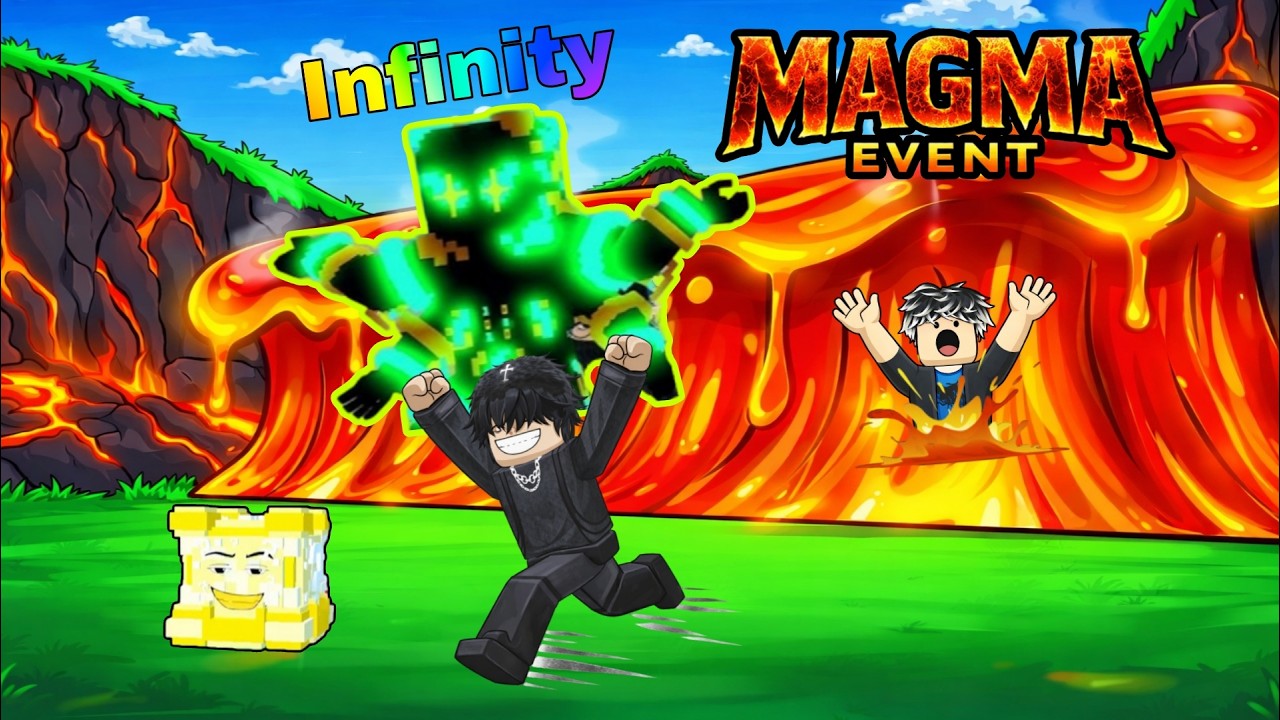 ကျတော် new event ဖြစ်တဲ့magma eventကိုကျတော်သူငယ်ချင်မောင်domiနဲ့အတူဆော့ခဲ့တယ်!😲😂 roblox / gameplay.