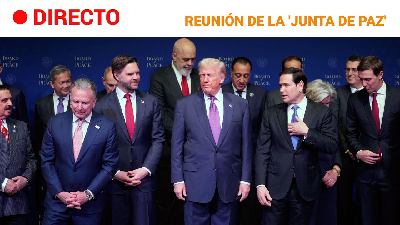 🔴 DIRECTO | PRIMERA REUNIÓN de la JUNTA DE PAZ, impulsada por DONALD TRUMP | RTVE