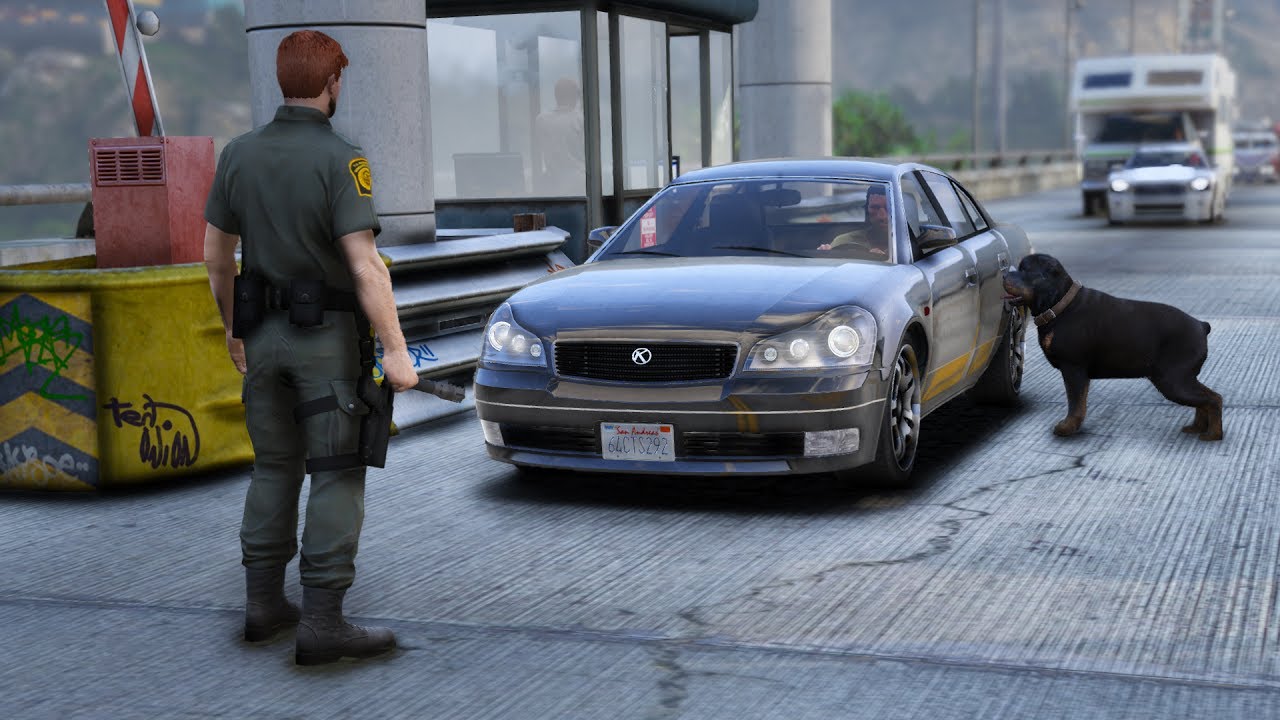 LSPDFR - Day 536 - K9 Border Patrol
