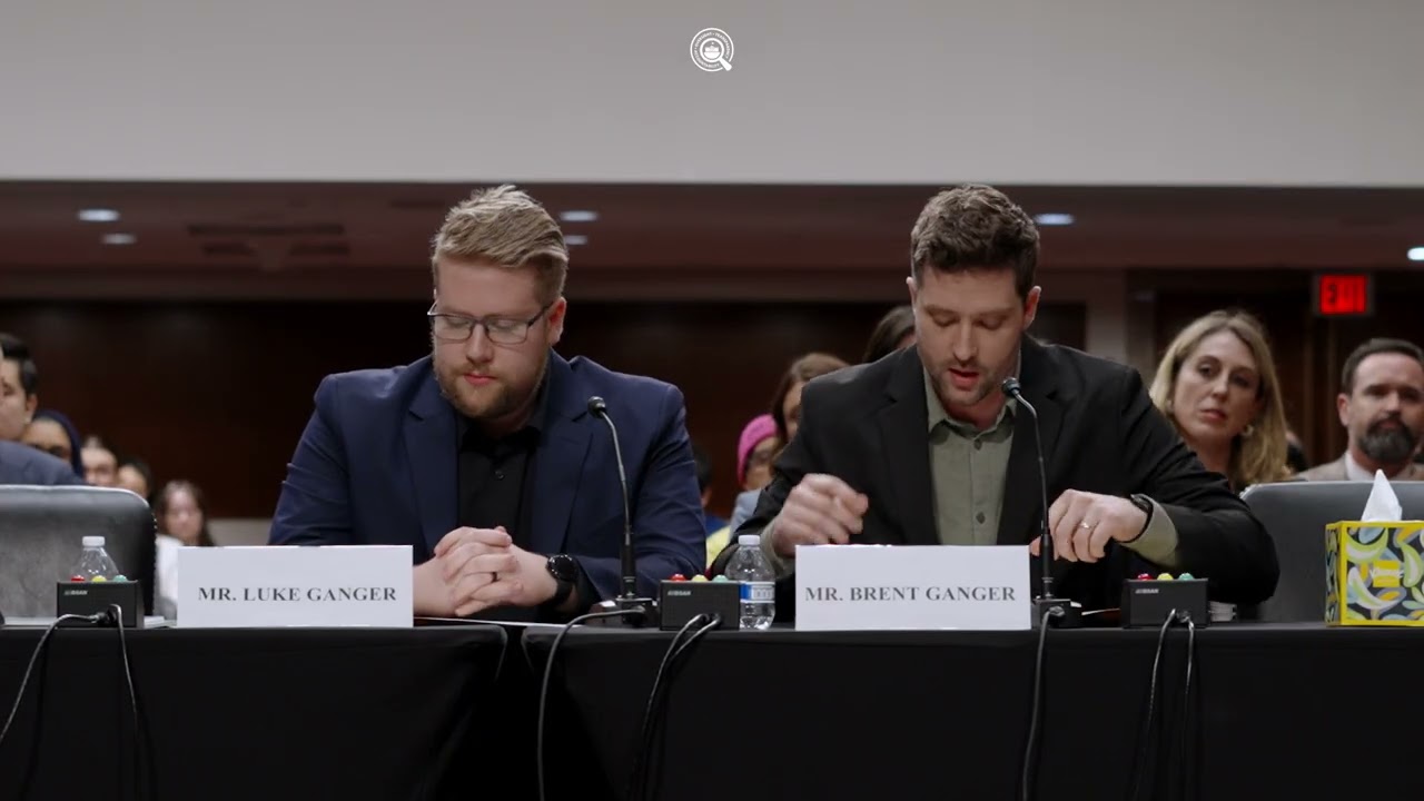 Luke & Brent Ganger, brothers of Renee Good, speak at hearing: Examining DHS’ Use of Violence in ICE