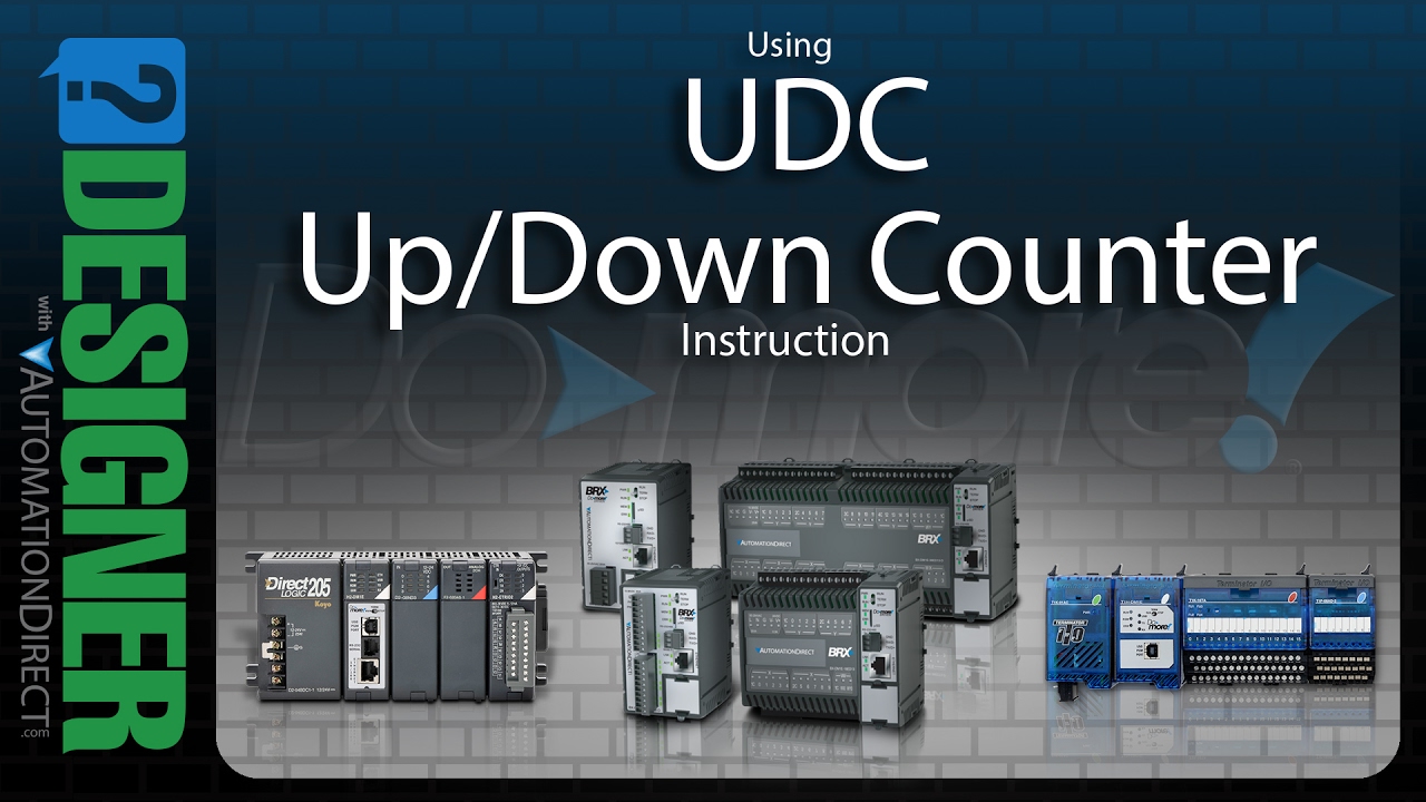 BRX Do-more Designer Using the UDC Instruction from AutomationDirect
