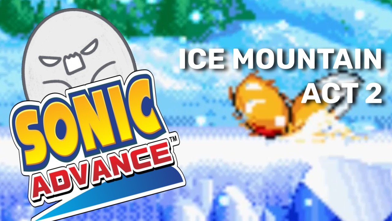 Sonic Advance, Tails - 소닉 어드밴스 테일즈 맛보기 플레이 (Ice Mountain Zone Act 2)