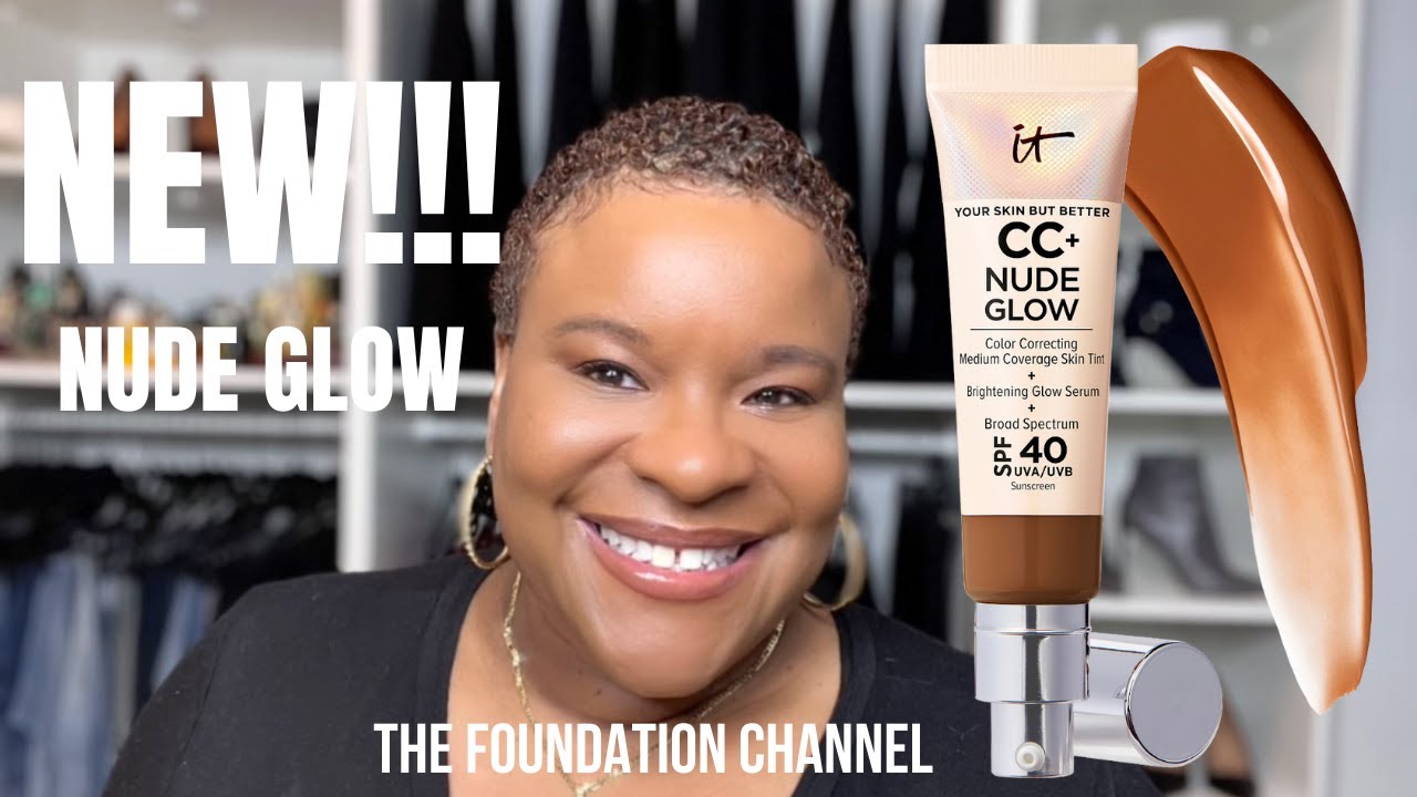 NEW! IT COSMETICS CC+ NUDE GLOW LIGHTWEIGHT FOUNDATION
