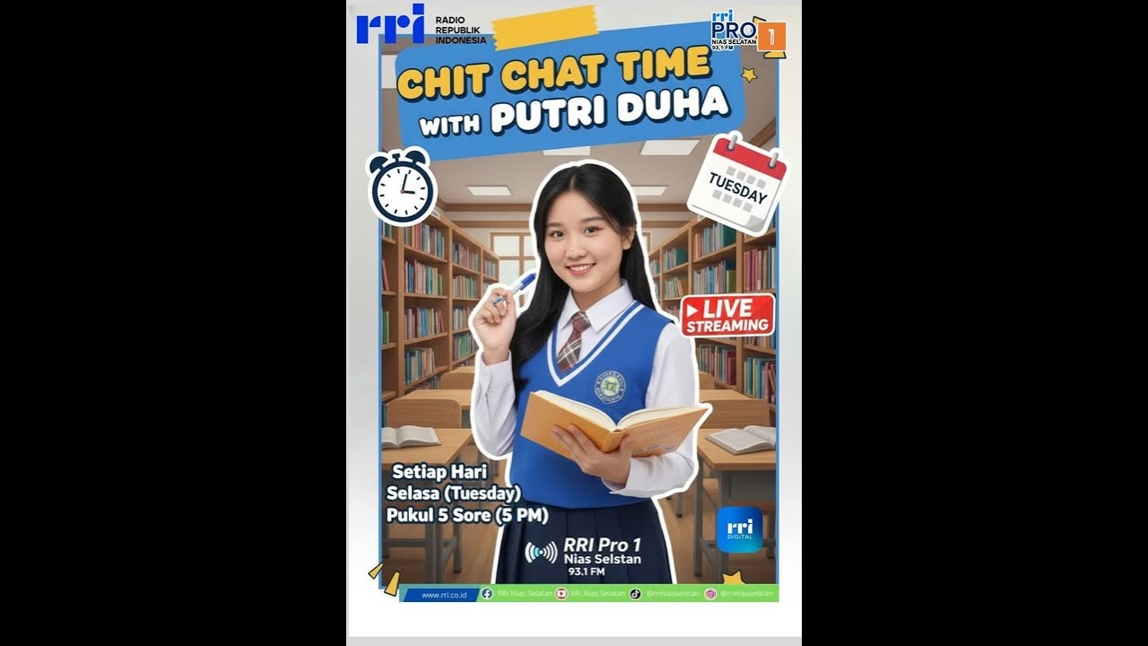 🔴 LIVE | CHIT CHAT TIME WITH PUTRI DUHA - Making Small Talk Naturally