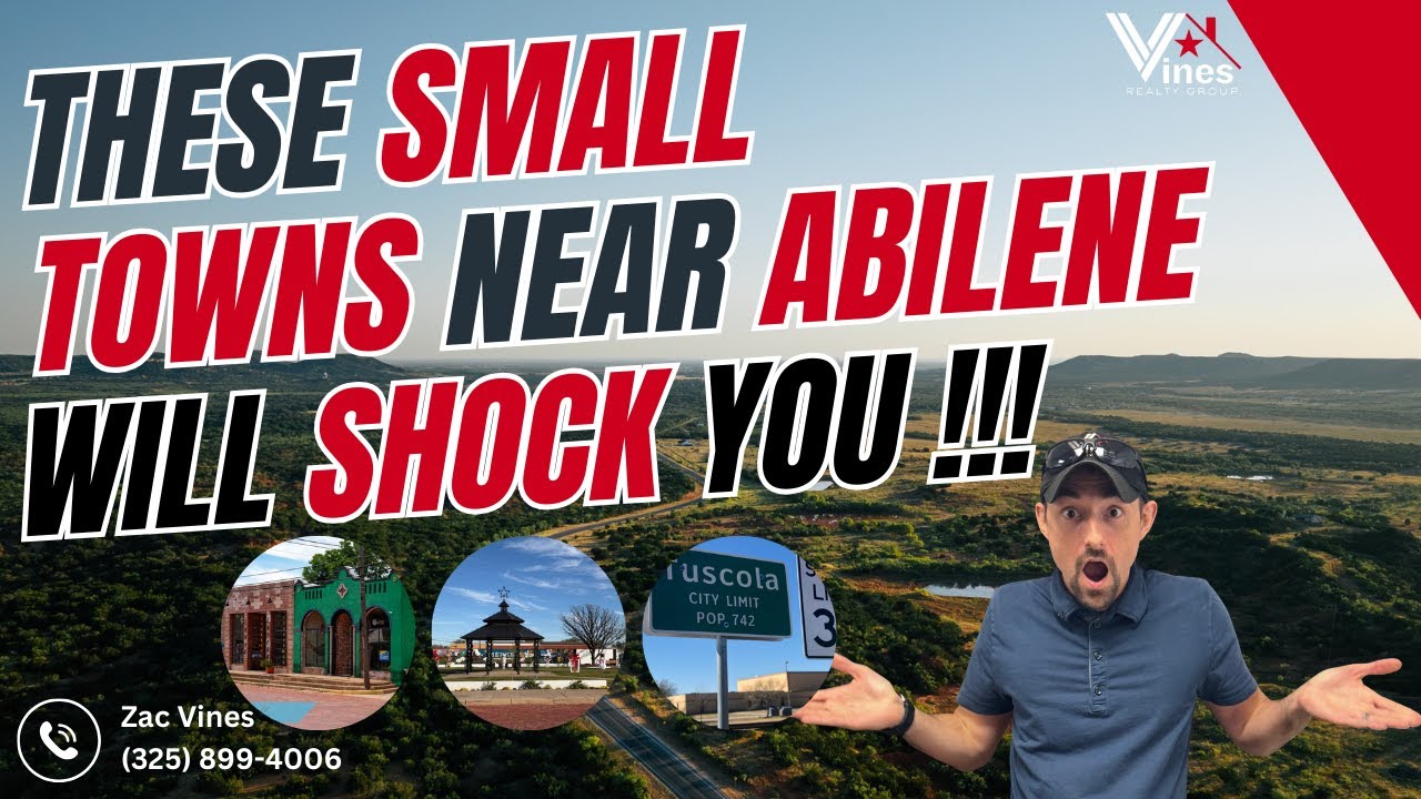 You Won't Believe These Towns Surrounding Abilene...