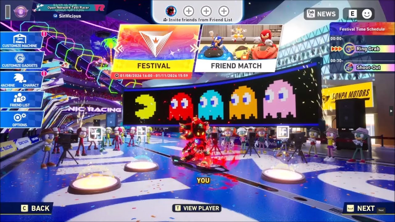 Sonic Racing: CrossWorlds | Pac-Man Festival | No Commentary