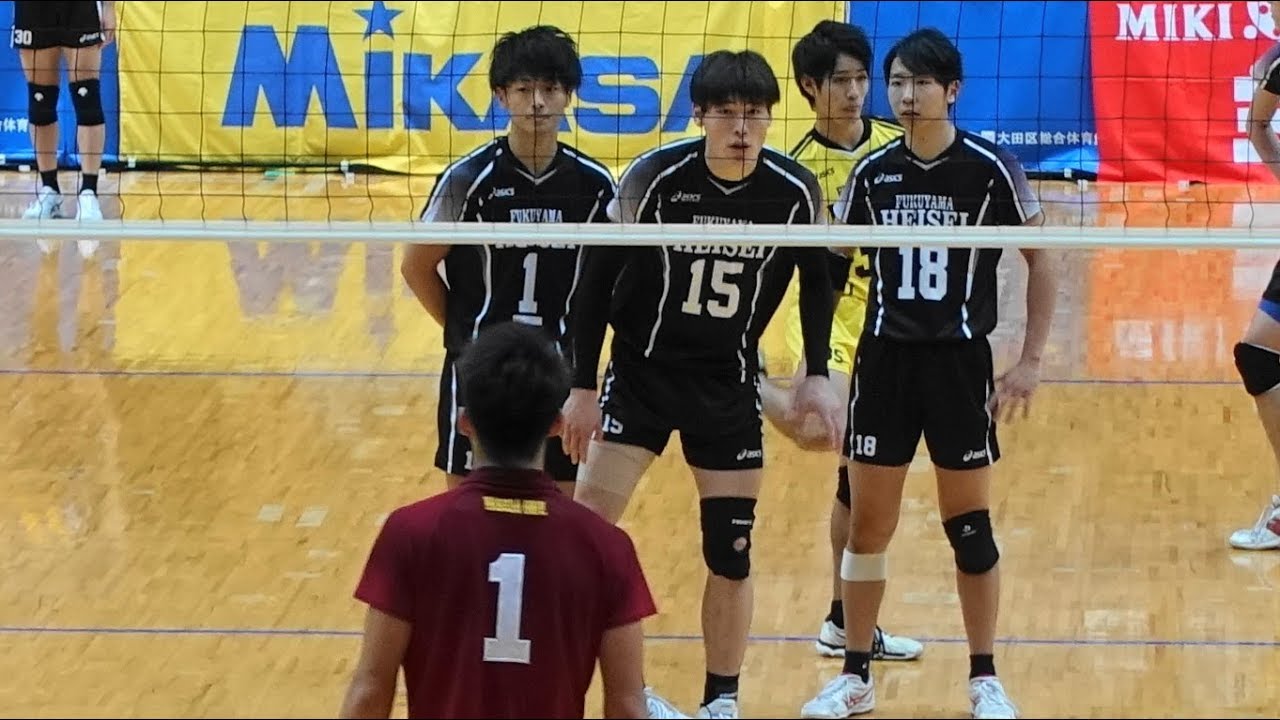 迫田郭志 宮浦健人 早稲田大学vs福山平成大学 第3セット 全日本インカレ2018決勝 男子バレーボール Japan volleyball