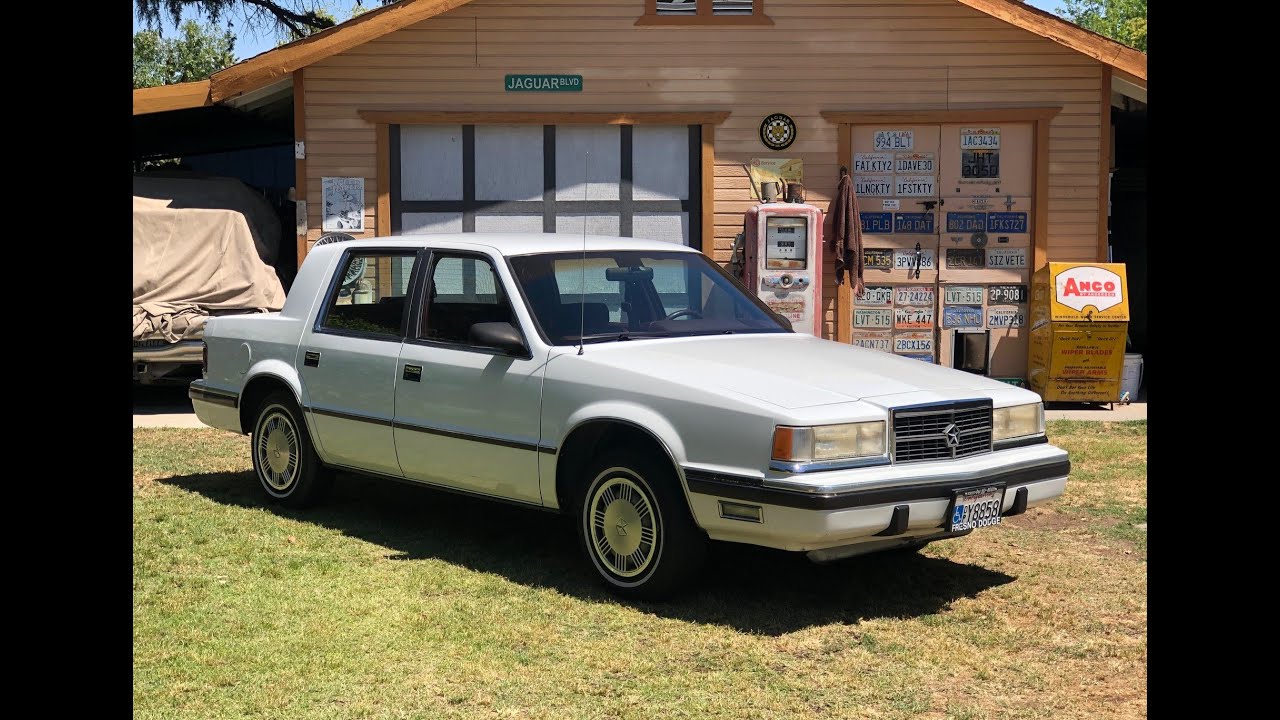 Time warp Dodge Dynasty back to the 80s