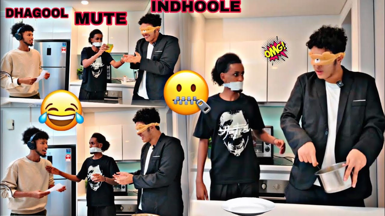 INDHOOLE DHAGOOLE IYAGOO MATALAAYO AYEE CUNTO KARIYEEN QOSOLKA ADUUNKA😂😂