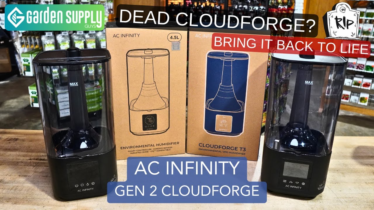 NEW AC Infinity GEN 2 CLOUDFORGE What's NEW? Plus T3/T7 Repair Secrets!