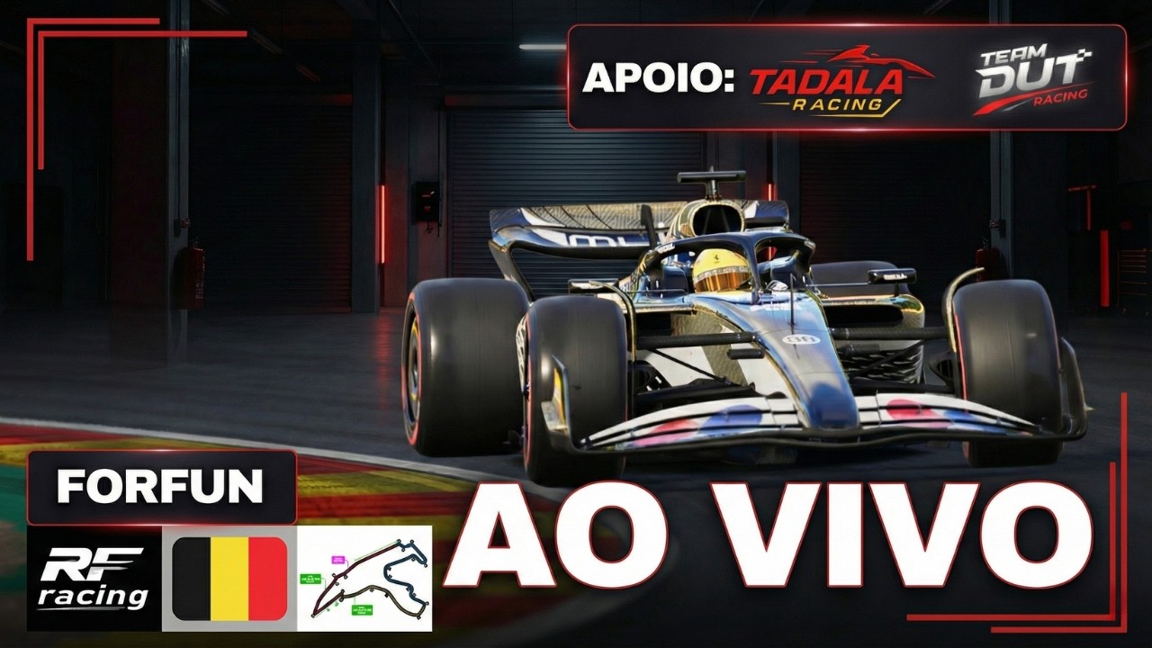 🔴 F1 25 - BÉLGICA - SPA  🇧🇪 | FORFUN RETA FINAL RACING | APOIO: TEAM DUT RACING + TADALA RACING