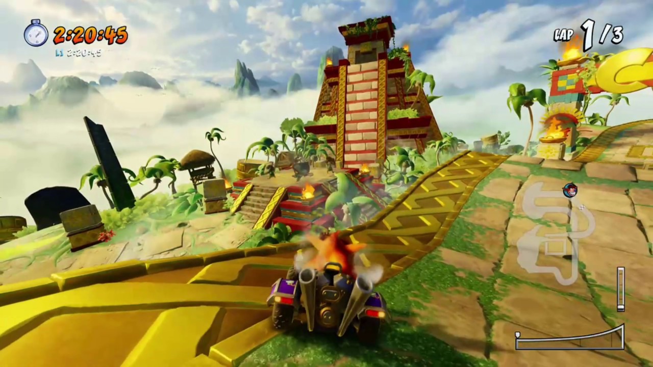 Crash Team Racing Nitro Fueled: Background features and other easter eggs