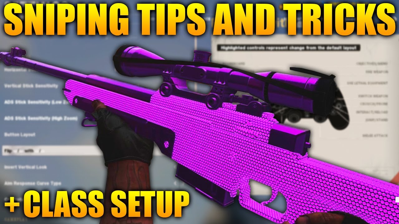 HOW TO SNIPE on Black Ops Cold War.. (Tips and Tricks, Class Setup, Double Sniper, Improve Aim, etc)