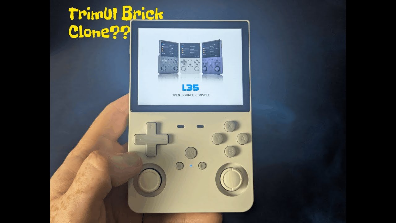 TrimUI Brick Clone... Or is it an R36S Clone? | L35 Budget Handheld Review | Borbo's Quest Showcase