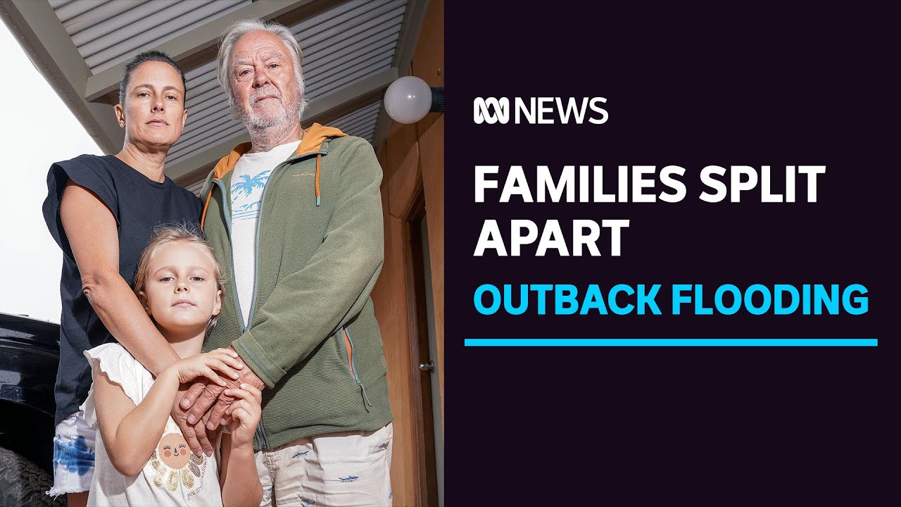 Outback flooding splitting up families with at least 12 more days until highway reopens | ABC News