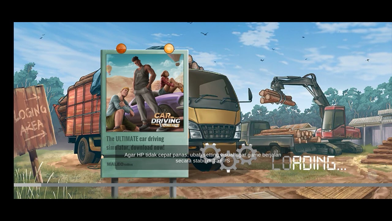TRUCK SIMULATOR INDONESIA P.MERAK AMBIL AYAM (DRAWING) #trucksimulatoruitimate 
