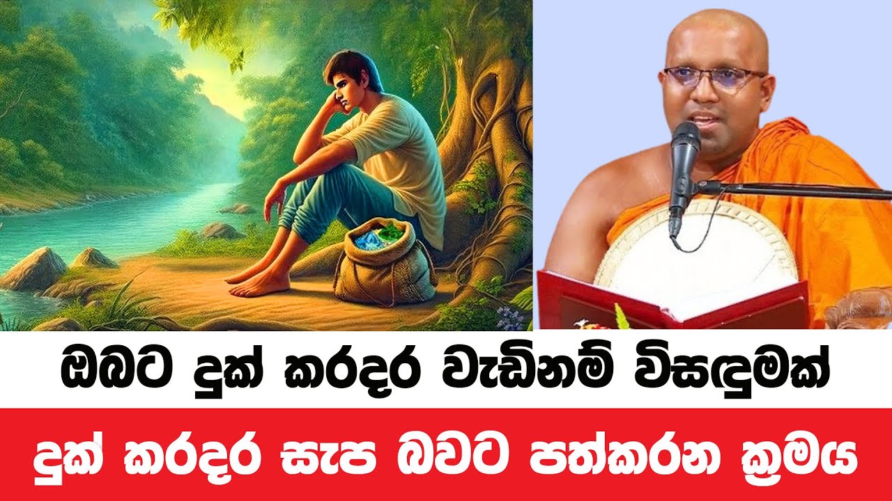 ඔබේ දුක් කරදර සැප බවට පත්කරන ක්‍රමය | Kelaniye Sasanawansa Thero | Dharmadeshana 148
