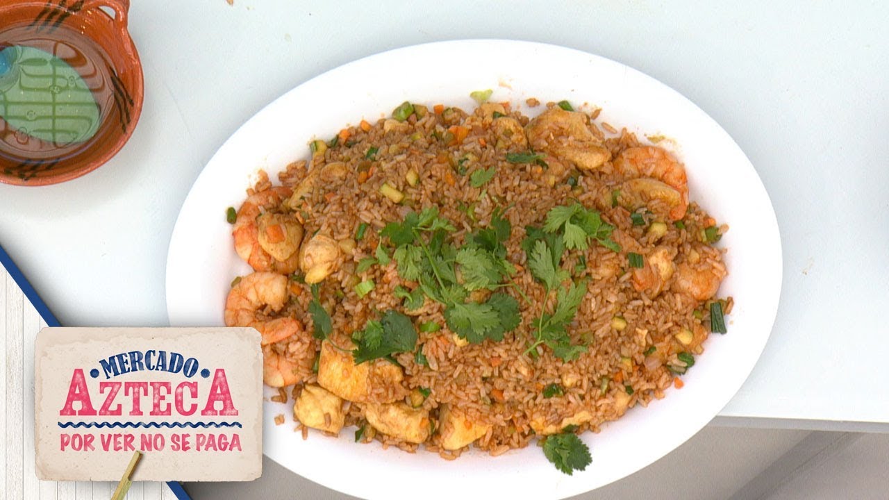 El mejor Arroz Frito para la Cuaresma | Mercado Azteca