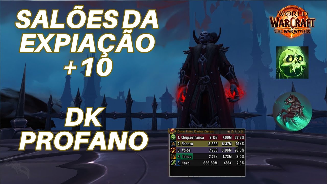 SALÕES DA EXPIAÇÃO +10 EM BUSCA DO ÍDOLO || WORLD OF WARCRAFT THE WAR WITHIN