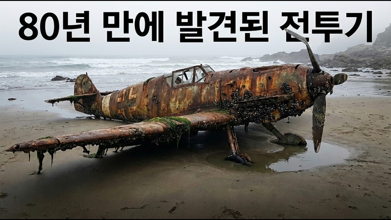 바다에 잠든 나치 전투기, 한국에서 부활하다 – Bf109 완전 복원 기록