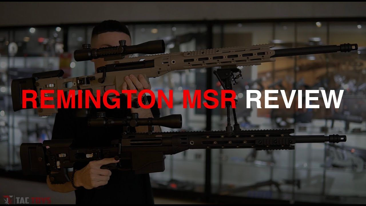 Remington MSR Sniper Rifle Gel Blaster Review | TacToys