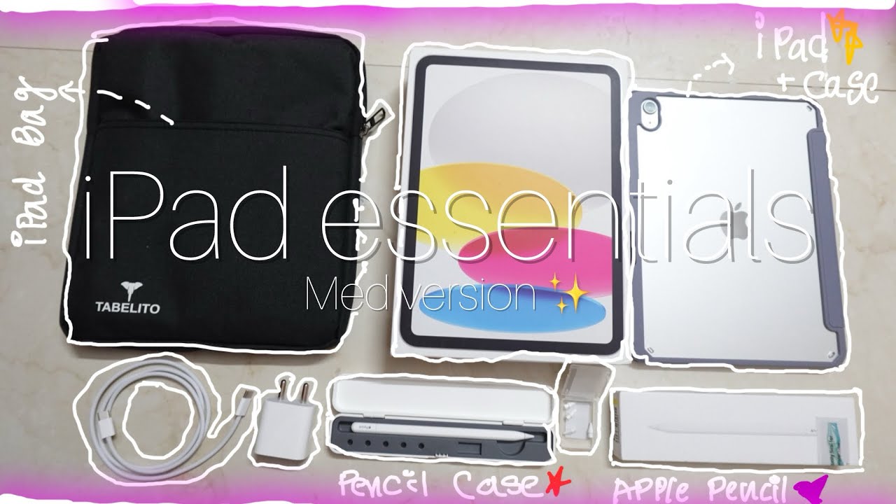 iPad essentials Med-edition🔆 2025 | #ipadaccessories 