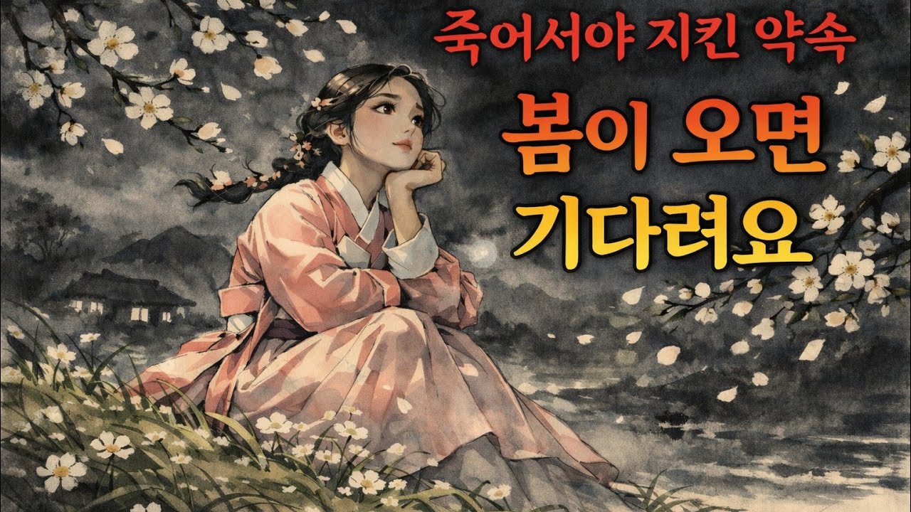 죽어서야 지킨약속/눈물 없이 볼 수 없는 슬프고 아름다운 전설 #야담#민담#드라마 (ost,봄이오면)