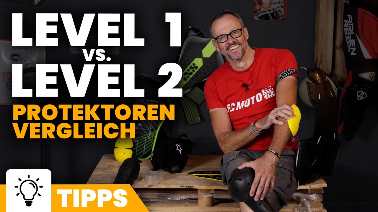Was ist besser Level 1 oder Level 2 Protektoren?