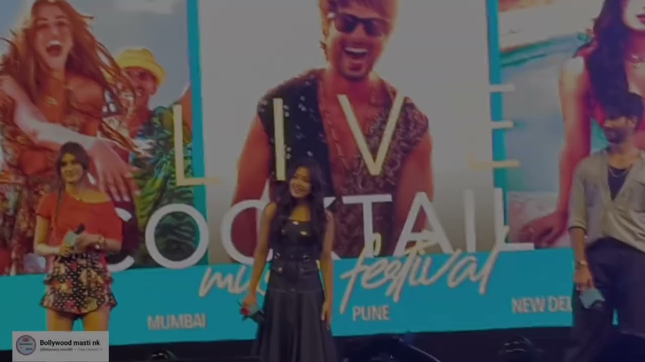 Cocktail 2 Star cast presence for promote shahid Kapoor rashmika mandana Kriti Sanon #viral 