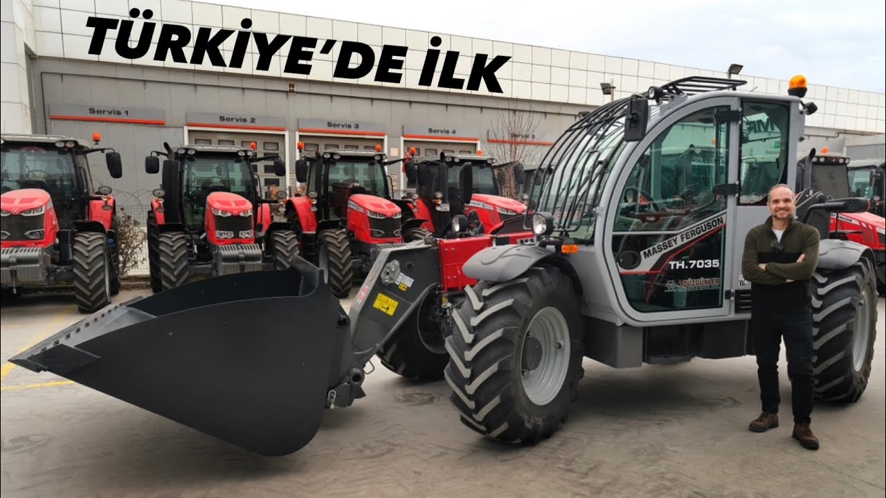 Türkiye'de İLK | Massey Ferguson TH7035