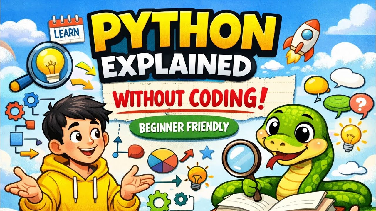 What is python ? Explained without coding!! (for beginners)#coding #python #programming #basics