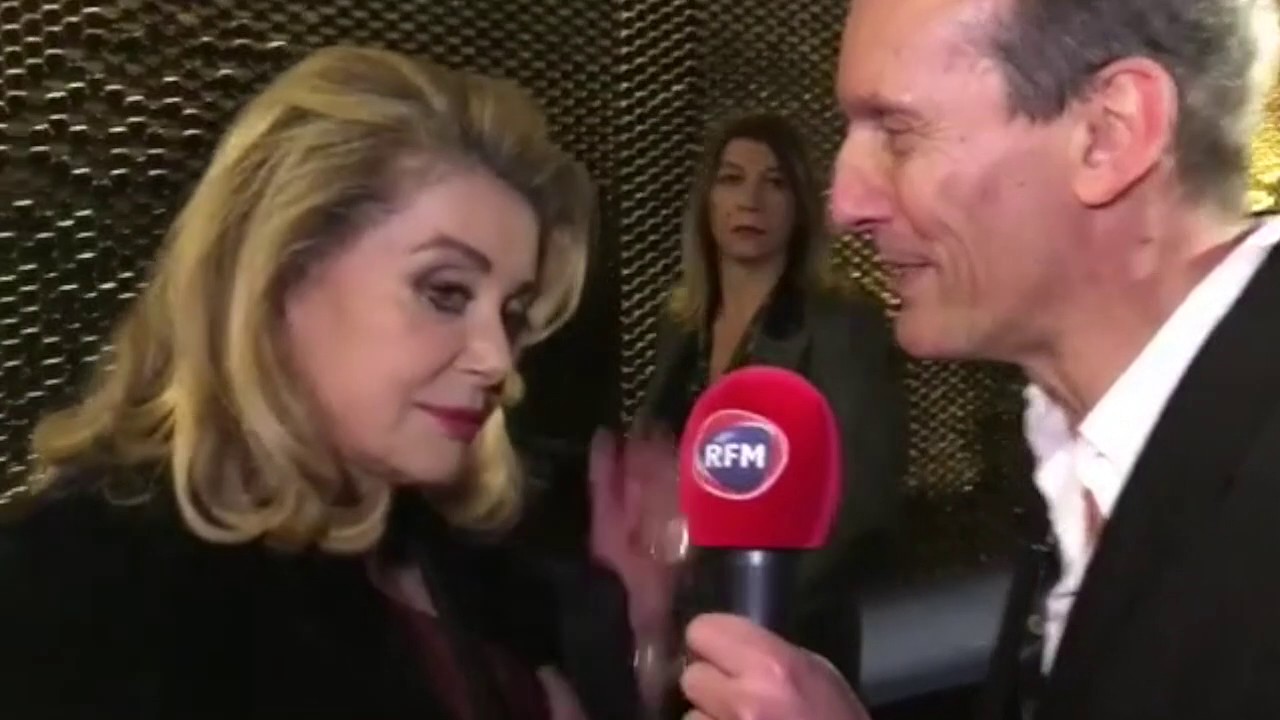 Catherine Deneuve is a lady!