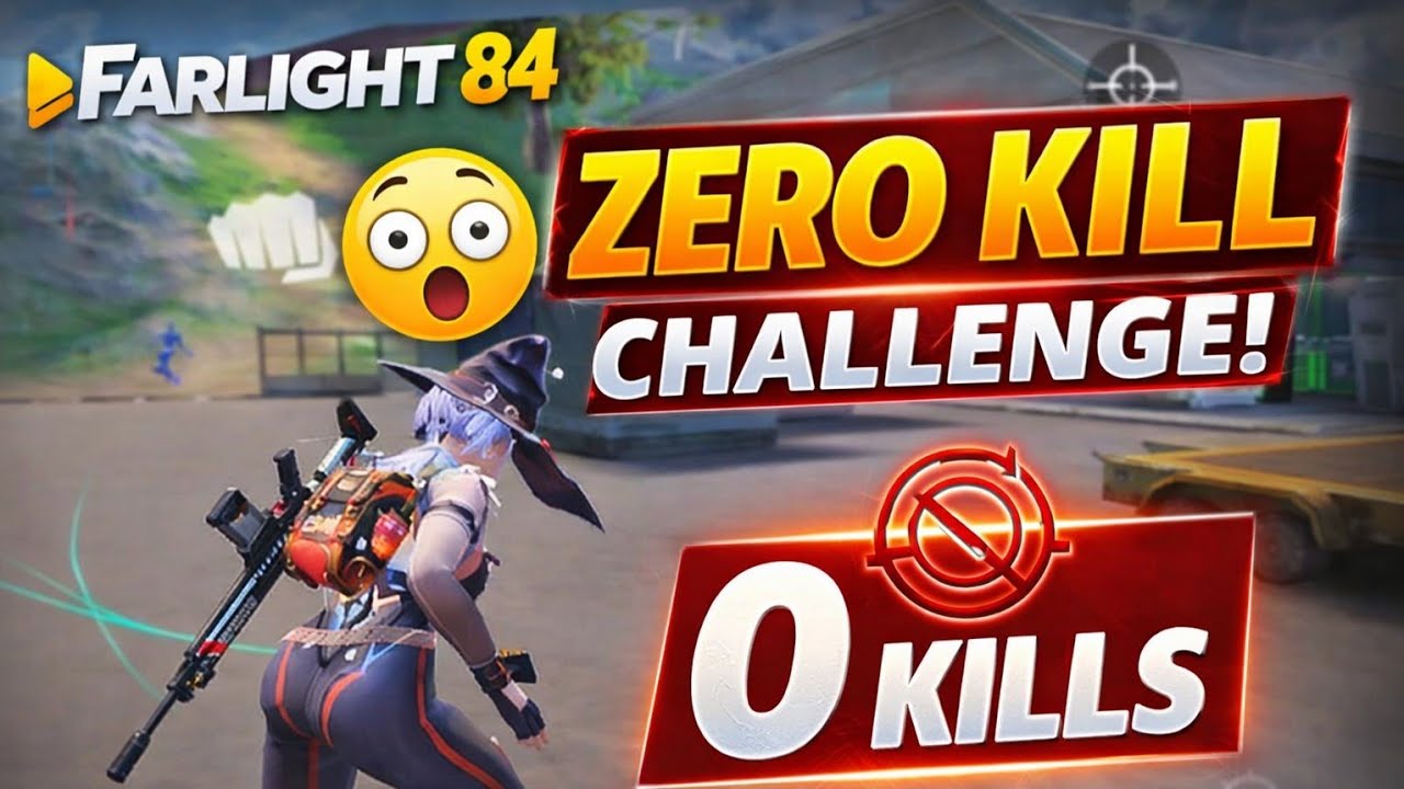ZERO KILL CHALLENGE 😱 | Farlight 84 Gameplay