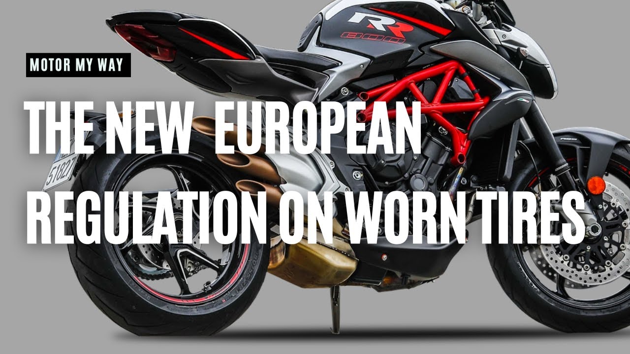 The new European Regulation on worn tires | When should you change your tires? | BMW R1250RT