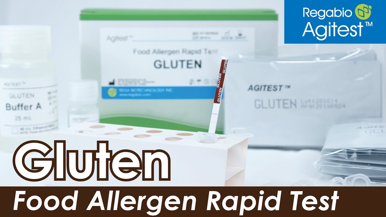 Agitest&trade; Food Allergen Rapid Test - Gluten (Lab)