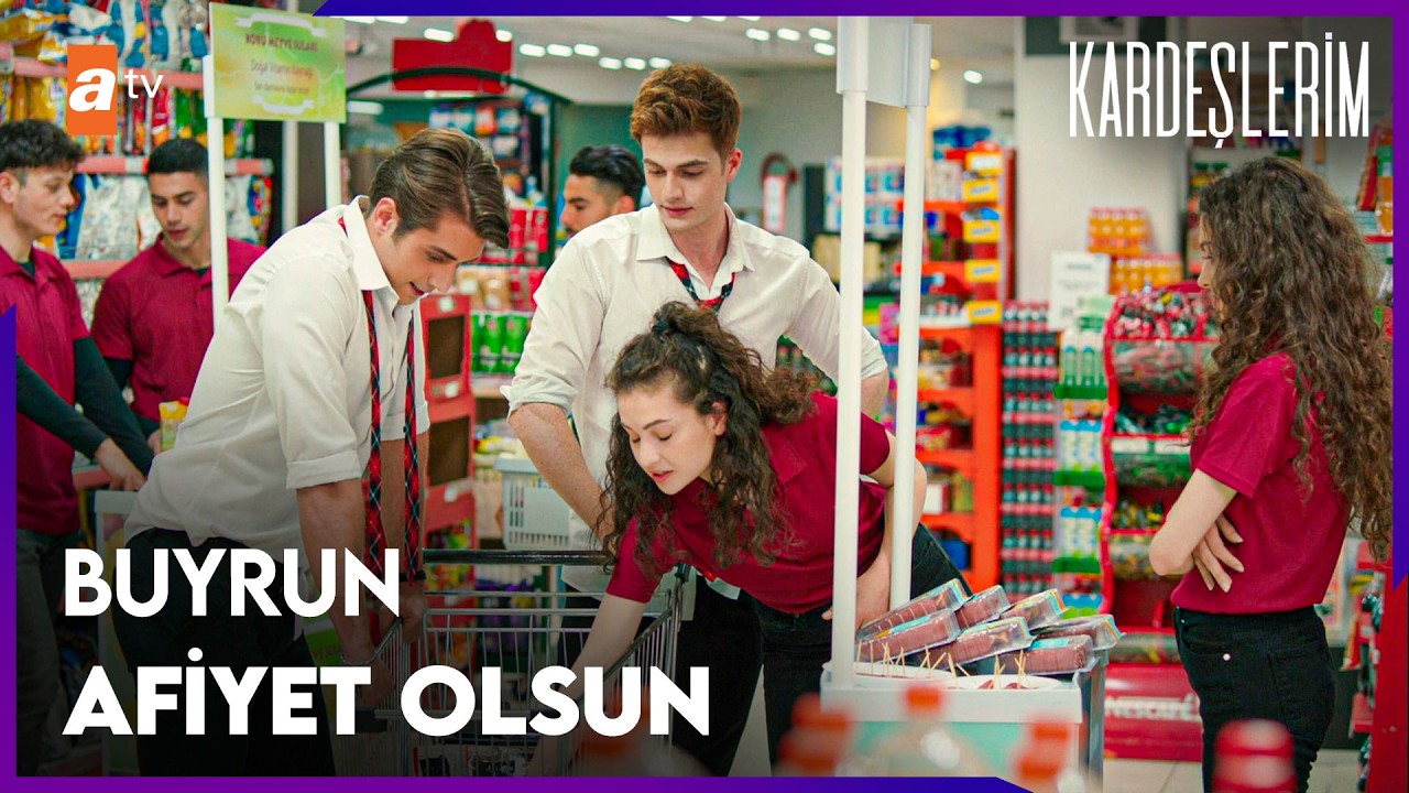 Aybike ve Asiye'nin standındaki t&uuml;m sucuklar satıldı  - Kardeşlerim 52. B&ouml;l&uuml;m