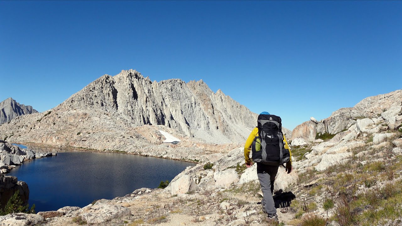 Sierra Backpacking: 7 days to Granite Park, Mt. Julius Caesar, Bear Basin, Lake Italy, Royce Lakes