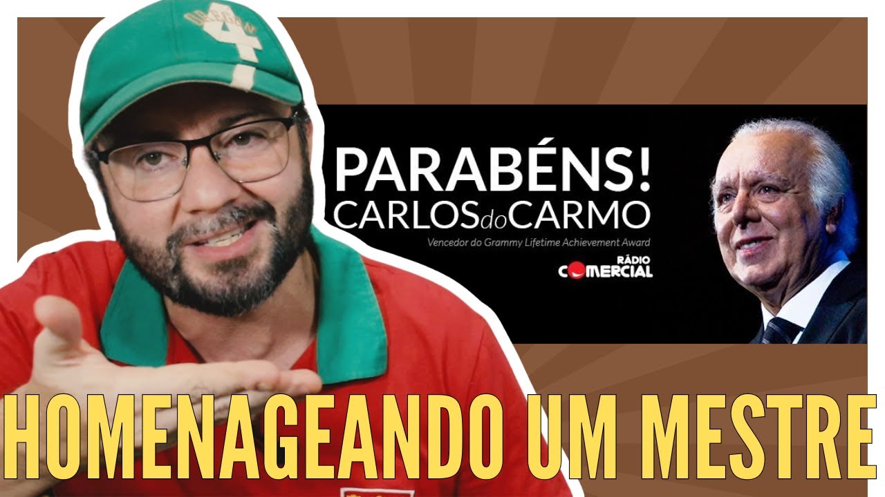 Saudades! - R&Aacute;DIO COMERCIAL HOMENAGEIA CARLOS DO CARMO - Rea&ccedil;&atilde;o de m&uacute;sico brasileiro